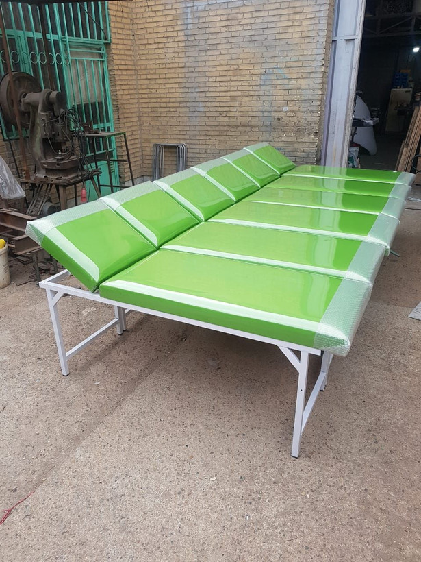تخت معاینه پایه ساده زیر سر متحرک