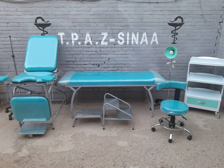 ست تخت ژنیکولوژی و تخت معاینه